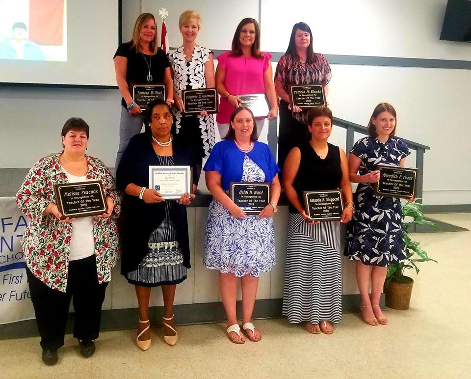 Teacher of the year nominees